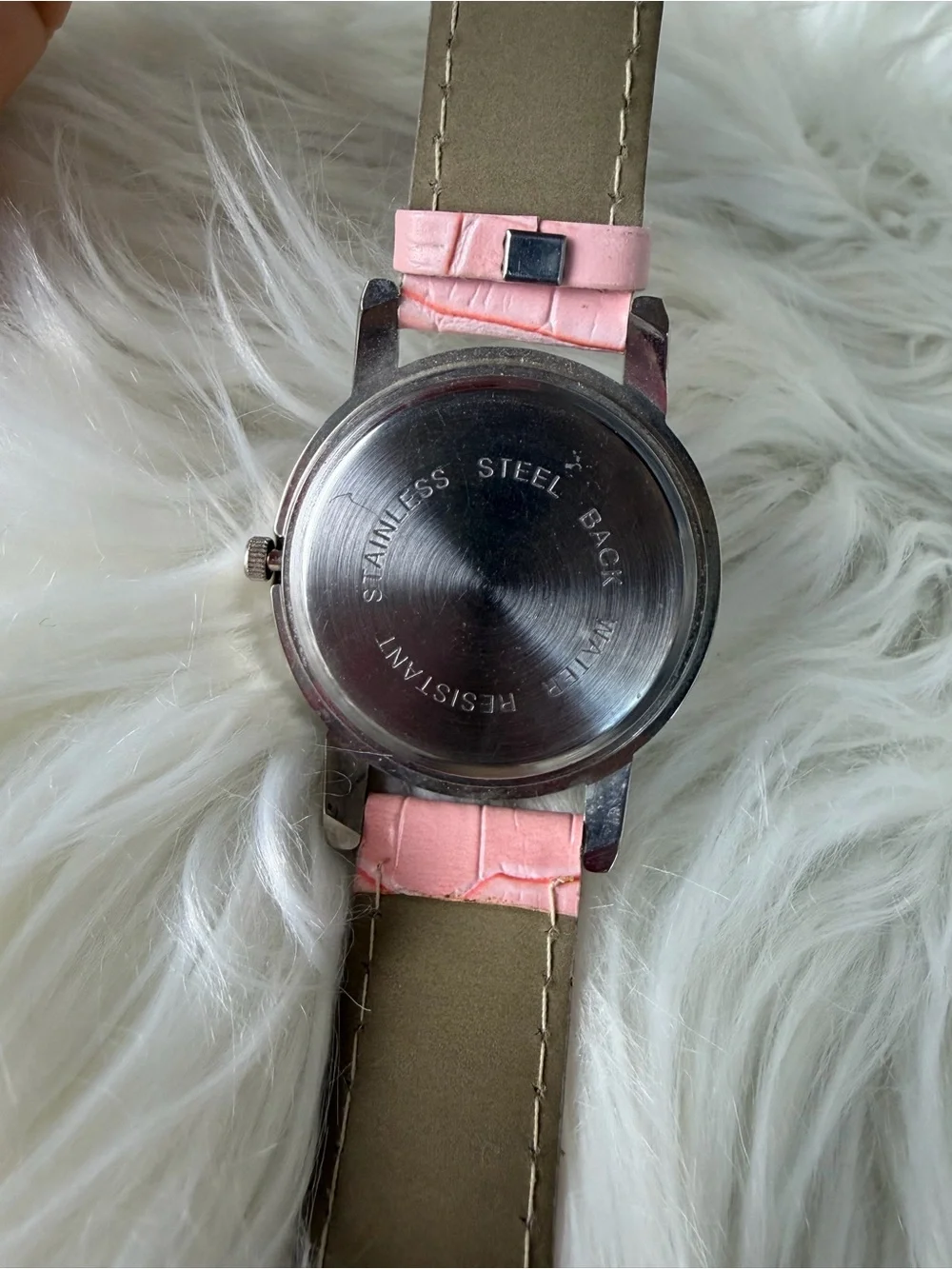 NWOT Y2K Vintage Playboy Pink Rhinestone Watch